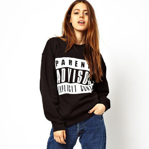 Punk Women sweatshirts pullovers