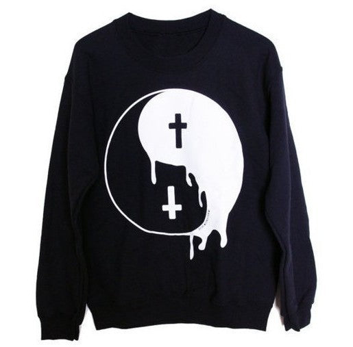 Punk Women sweatshirts pullovers