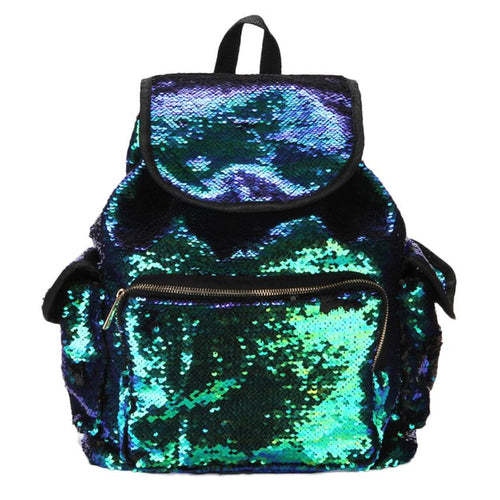 Sequins School Bag For Girls
