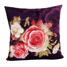 Load image into Gallery viewer, Decorative flower throw pillows