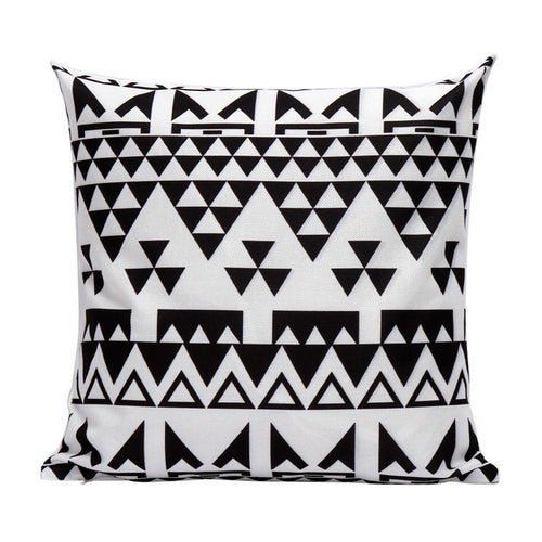 Geometric decorative Euro throw pillows