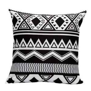 Geometric decorative Euro throw pillows
