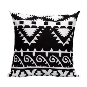 Geometric decorative Euro throw pillows