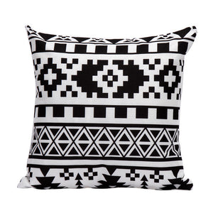 Geometric decorative Euro throw pillows