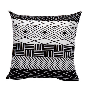 Geometric decorative Euro throw pillows