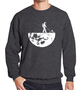 Mowing Astronaut Sweater