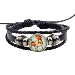 Ethnic Tribe Pattern 12 Constellations Bracelet Weave Rope