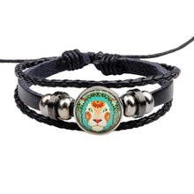 Load image into Gallery viewer, Ethnic Tribe Pattern 12 Constellations Bracelet Weave Rope