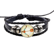 Load image into Gallery viewer, Ethnic Tribe Pattern 12 Constellations Bracelet Weave Rope