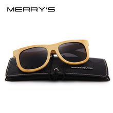 Load image into Gallery viewer, Bamboo Men/Women Retro Polarized Sun Glasses Hand-Made