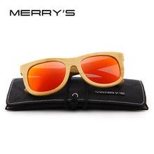 Load image into Gallery viewer, Bamboo Men/Women Retro Polarized Sun Glasses Hand-Made