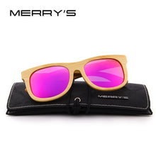 Load image into Gallery viewer, Bamboo Men/Women Retro Polarized Sun Glasses Hand-Made