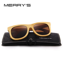 Load image into Gallery viewer, Bamboo Men/Women Retro Polarized Sun Glasses Hand-Made