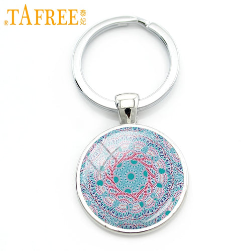Mandala Geometric keychain