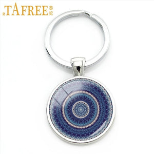 Mandala Geometric keychain