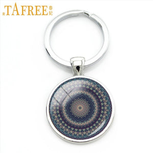 Mandala Geometric keychain