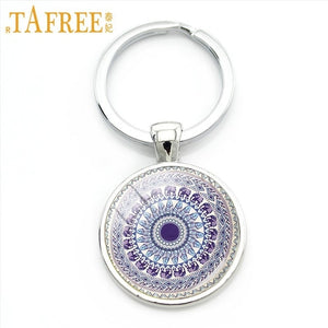 Mandala Geometric keychain
