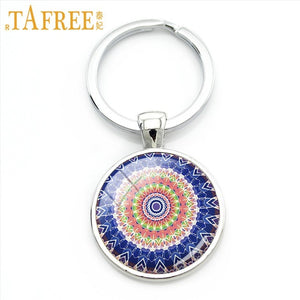 Mandala Geometric keychain