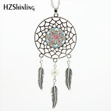 Load image into Gallery viewer, Mandala Flower Pendant Zen