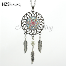 Load image into Gallery viewer, Mandala Flower Pendant Zen