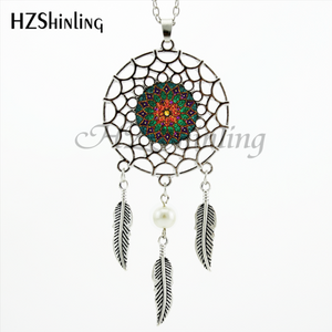 Mandala Flower Pendant Zen