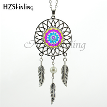 Load image into Gallery viewer, Mandala Flower Pendant Zen