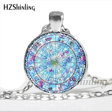Load image into Gallery viewer, Indian Flower of Life Pendant Mandala Sacred Geometry Design