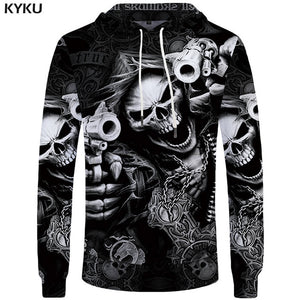 KYKU Brand Moon Sweatshirts Astronaut Funny Hoodie Landing On The Moon Hoodie Sweatshirt Men 3d Print Anime Mens Clothes