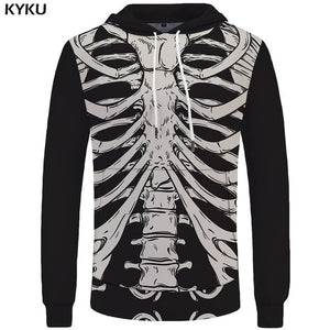 KYKU Brand Moon Sweatshirts Astronaut Funny Hoodie Landing On The Moon Hoodie Sweatshirt Men 3d Print Anime Mens Clothes