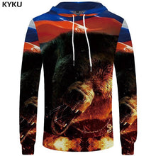 Load image into Gallery viewer, KYKU Brand Moon Sweatshirts Astronaut Funny Hoodie Landing On The Moon Hoodie Sweatshirt Men 3d Print Anime Mens Clothes