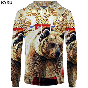 KYKU Brand Moon Sweatshirts Astronaut Funny Hoodie Landing On The Moon Hoodie Sweatshirt Men 3d Print Anime Mens Clothes