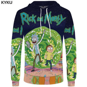 KYKU Brand Moon Sweatshirts Astronaut Funny Hoodie Landing On The Moon Hoodie Sweatshirt Men 3d Print Anime Mens Clothes
