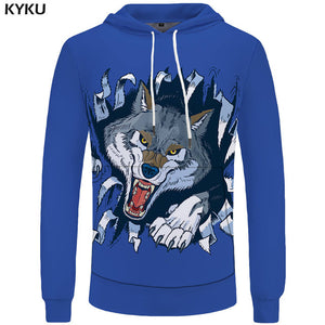 KYKU Brand Moon Sweatshirts Astronaut Funny Hoodie Landing On The Moon Hoodie Sweatshirt Men 3d Print Anime Mens Clothes