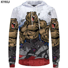 Load image into Gallery viewer, KYKU Brand Moon Sweatshirts Astronaut Funny Hoodie Landing On The Moon Hoodie Sweatshirt Men 3d Print Anime Mens Clothes