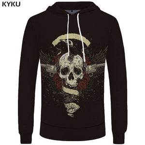 KYKU Brand Moon Sweatshirts Astronaut Funny Hoodie Landing On The Moon Hoodie Sweatshirt Men 3d Print Anime Mens Clothes