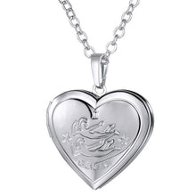 Load image into Gallery viewer, Locket Necklaces 12 Constellations/Zodiac Heart Pendant &amp; Chain Men/Women Jewelry