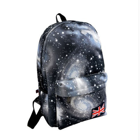 Multi-color canvas backpack