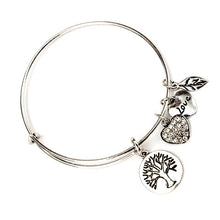 Load image into Gallery viewer, Tree of Life Charm Bangle