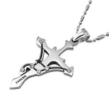 Load image into Gallery viewer, Titanium Zodiac Sign Pendants