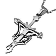 Load image into Gallery viewer, Titanium Zodiac Sign Pendants