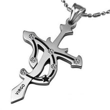 Load image into Gallery viewer, Titanium Zodiac Sign Pendants
