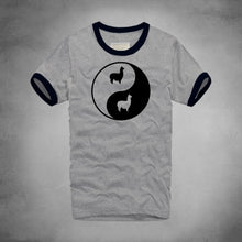Load image into Gallery viewer, Llama Bagua Print Tshirts Eight Trigram Yin Yang Minions T-shirts Funny Rock Pajama Sexy Board Men Alpaca Drama Tee Shirt