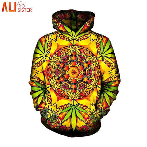 Psychedelic Weed Hoodie
