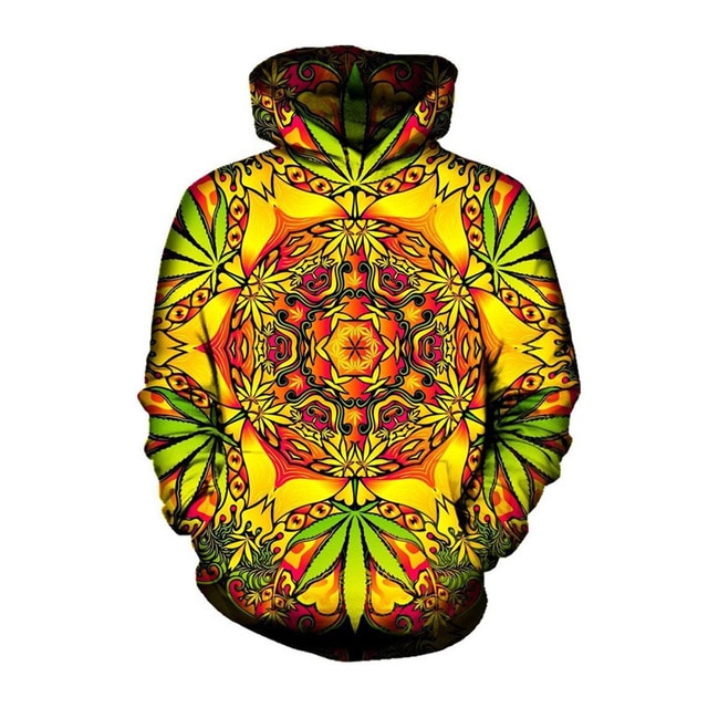 Psychedelic Weed Hoodie