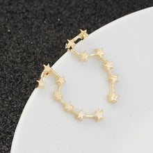 Load image into Gallery viewer, Women Stud Earrings Big Dipper Constellation gold/silver color