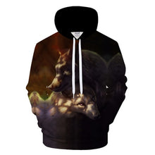 Load image into Gallery viewer, Wolf Hoodies