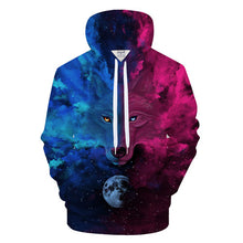 Load image into Gallery viewer, Casual Hoodies 3D Galaxy Hoody Print Sweatshirt 6XL Brand Tracksuit Autumn Coat Streatwear Jacket Moon 2018 Drop ship ZOOTOPBEAR