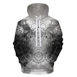 Casual Hoodies 3D Galaxy Hoody Print Sweatshirt 6XL Brand Tracksuit Autumn Coat Streatwear Jacket Moon 2018 Drop ship ZOOTOPBEAR