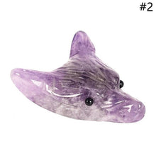 Load image into Gallery viewer, 1pc Wolf Head Natural Carved Stone