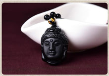 Load image into Gallery viewer, Black Onyx Buddha pendants